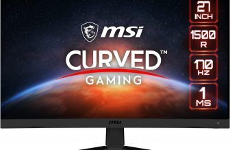 MSI G27C5 E2 - Monitor Gaming Curvo 27", FHD, 170 Hz (1920x1080, VA, Curvatura 1500R, 16:9, Frameless, 250 nits, Anti-Flicker)